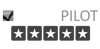 trustpilolt 5 star logo black and white